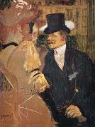 Henri  Toulouse-Lautrec L-Auglais au Moulin-Rouge Germany oil painting artist